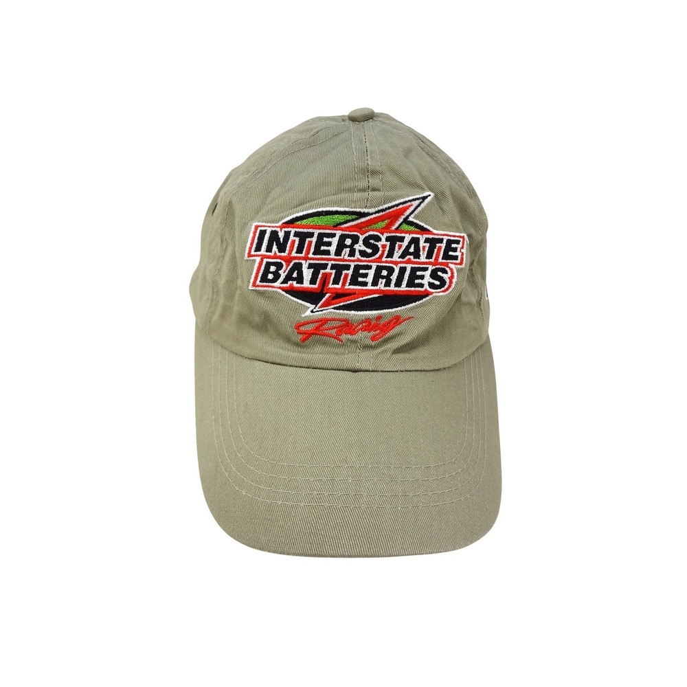 Interstate Batteries‎ Racing Bobby Labonte 18 Mens Tan Adjustable Strapback Cap